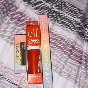 e.l.f. Camo Liquid Blush and ColourPop Liners Set